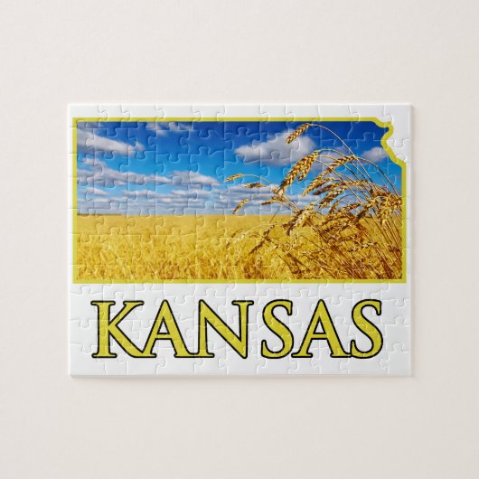 Kansas Wheat Field Legpuzzel (Horizontaal)