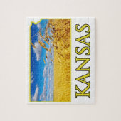 Kansas Wheat Field Legpuzzel (Verticaal)