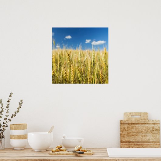 Kansas Wheat Poster (Keuken)