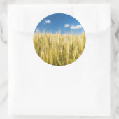 Kansas Wheat Ronde Sticker (Tas)