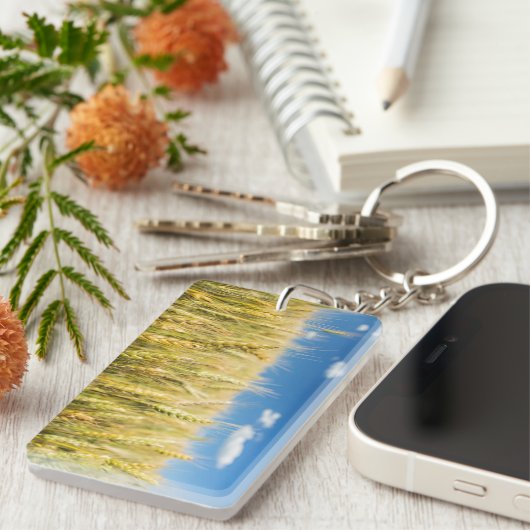 Kansas Wheat Sleutelhanger (Voorkant Rechts)