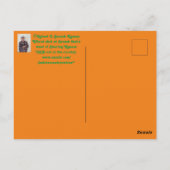 Kansas Wheat Sunset silhouette Briefkaart (Achterkant)