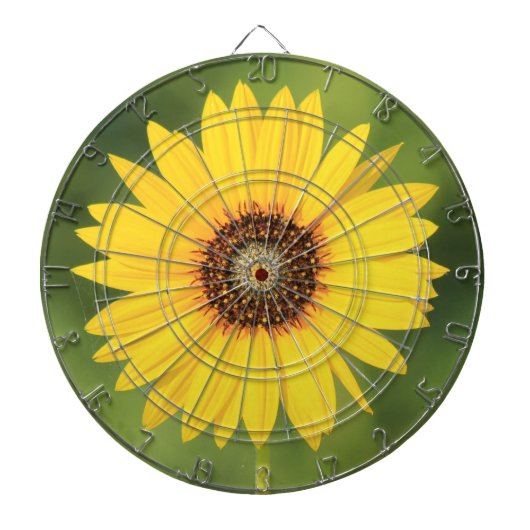 Kansas Wild Sunflower Proprofiink Dart Board Dartbord (Voorkant)