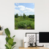 Kansas Wildbloemen en Meadows Poster (Thuiskantoor)