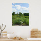Kansas Wildbloemen en Meadows Poster (Keuken)