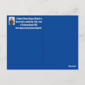 Kansas Windmill Sunset Briefkaart (Achterkant)