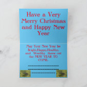 Kansas Windmill Sunset Cross Kaart (Binnen)