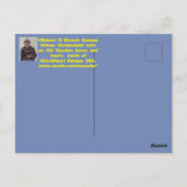 Kansas Winter Wonder Land Post Kaart. Briefkaart (Achterkant)