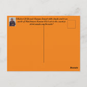 Kansas Zonsondergang Windmolen Silhouette Post Kaa Briefkaart (Achterkant)