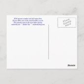 Kansas Zonsondergangen Briefkaart (Achterkant)