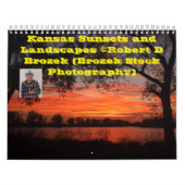 Kansas Zonsondergangen en Landscape Calendar. Kalender (Hoes)