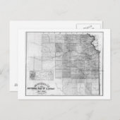 KansasPanoramic MapKansas Briefkaart (Voorkant / Achterkant)