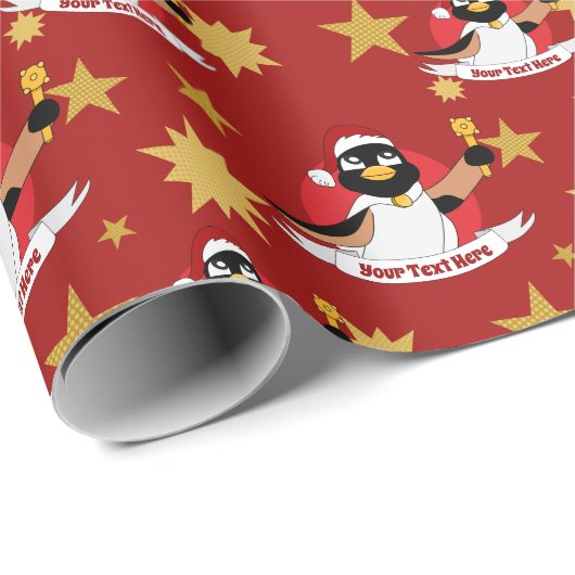 Kansbrood voor kerstmis cartoon cadeaupapier (Rol Hoek)