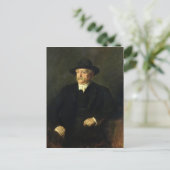 kanselier Otto von Bismarck , 1849 Briefkaart (Staand voorkant)