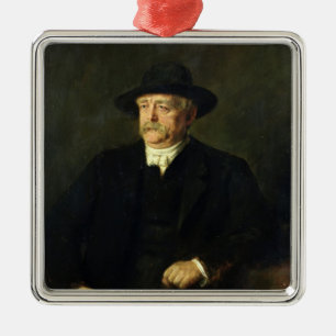 kanselier Otto von Bismarck , 1849 Metalen Ornament