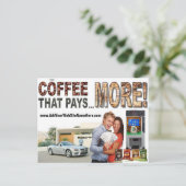 Kansen Briefkaart. Briefkaart (Staand voorkant)