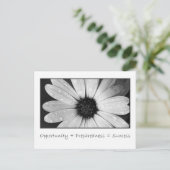 Kansen en paraatheid leiden tot succes briefkaart (Staand voorkant)