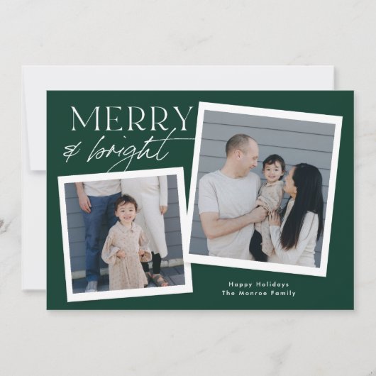 Kanskaart - bos feestdagenkaart (Voorkant)