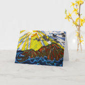 Kanskaart met ganzen kaart (Gele Bloem)