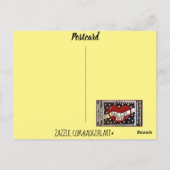 Kanskaart-verjaardagskaart Briefkaart (Achterkant)