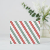 Kanskaart voor de Kerstman Briefkaart (Staand voorkant)