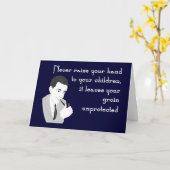 Kanskaart voor vaders kaart (Gele Bloem)