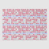 Kansspelen Bingo card tissuepapier (Voorkant)