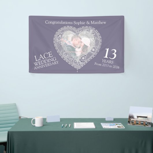 Kant 13e verjaardag foto hart banner (Beurs)