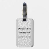 kant 1 bagagelabel (Achterkant verticaal)