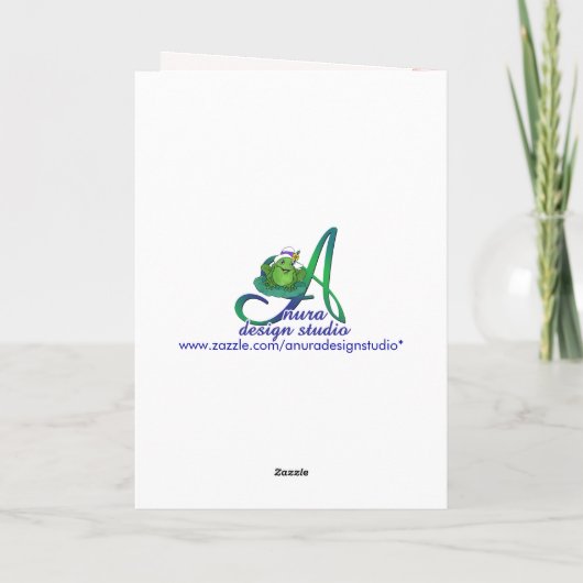 Kant 1e kerst Etnische Engel voor kleindochter Feestdagen Kaart (Achterkant)