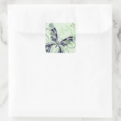  kant 5 vierkante sticker (Tas)