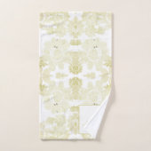 Kant-achtige Shabby Chic Cream Bad Handdoek (Handdoek)