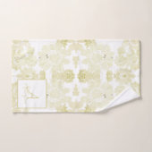 Kant-achtige Shabby Chic Cream Bad Handdoek (Handdoek)