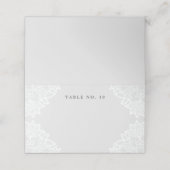  kant baptisme tafeltent place cards plaatskaartje (Buitenkant ongevouwen)