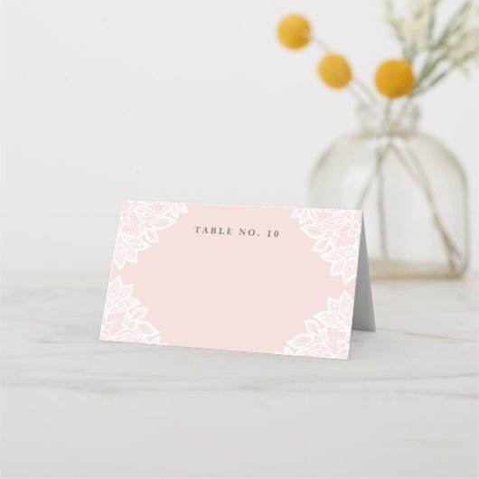  kant baptisme tafeltent place cards plaatskaartje (Voorkant)