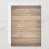 Kant, Bloemen Tiara, Lichten, Jurk Hout Quinceañer Kaart (Achterkant)