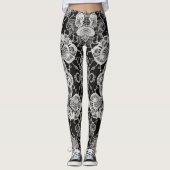 Kant Bloemenharmonie Leggings (Voorkant)