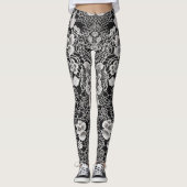 Kant Bloemenharmonie Leggings (Voorkant)