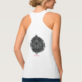 Kant Bloemenharmonie Tanktop (Achterkant)