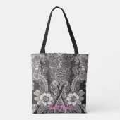 Kant Bloemenharmonie Tote Bag (Achterkant)