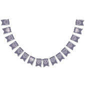 Kant bruiloft 13e verjaardag aangepaste foto vlaggetjes (Alle)