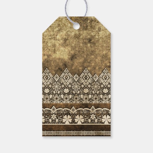  kant cadeaulabel (Achterkant)