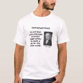 Kant, categorisch imperatief t-shirt (Voorkant)