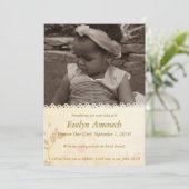  kant: Cream Aankondiging (Staand voorkant)