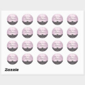  Kant & Cross Roze Doop Sticker (Vel)