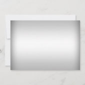  kant & Cross Silver Baptism/Christening Kaart (Achterkant)