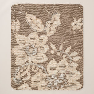 Kant delicatesse: witte stof artistry sherpa deken