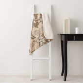 Kant delicatesse: witte stof artistry sherpa deken (In situ)