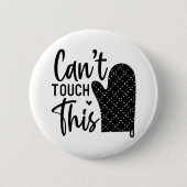 Kant deze grappige kookprijsopgave aan ronde button 5,7 cm (Voorkant)