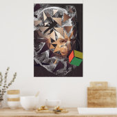 Kant die denkt aan Trascendentalisme Poster (Keuken)